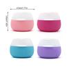 20ml Portable Silicone Travel Jars With Lid Cosmetic Face Body Hand Cream Pill Box Mini Travel Jewelry Cream Powder Containers
