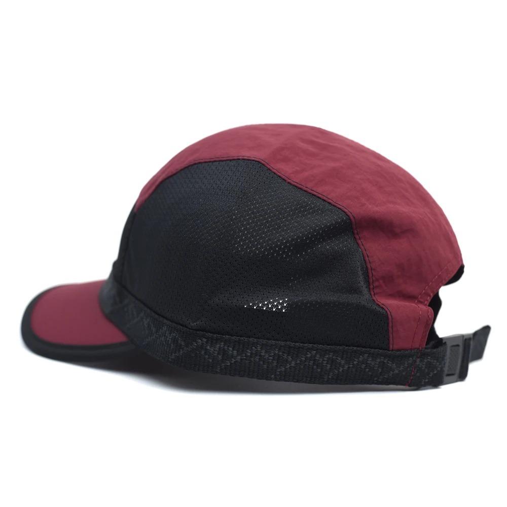 5 Panel Sonnenblende Kappe Kurze Krempe UV Schutz Kappe Casual Mesh Baseball Kappe Unisex