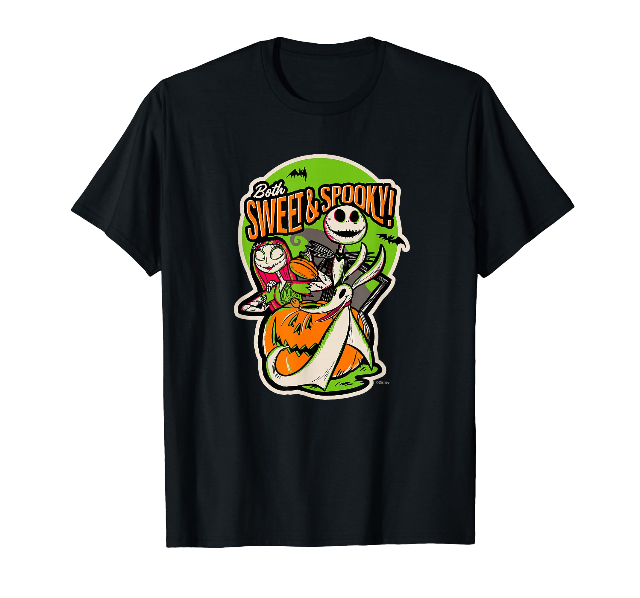 Disney 100 Nightmare Before Christmas Halloween Sweet Spooky T-Shirt
