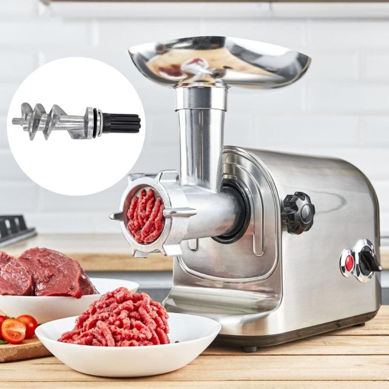 Meat Grinder Screw Liner Replacement Part Metal Construction Kitchen Grinder Screw Sleeve for Commercial Kitchens
