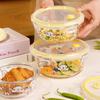ZISIZ Glass Sealed Food Storage Bowl with Lid