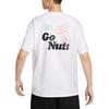 Nike SB T Shirts Men's White Crew Neck Moderate Straight Fit HM4457-100