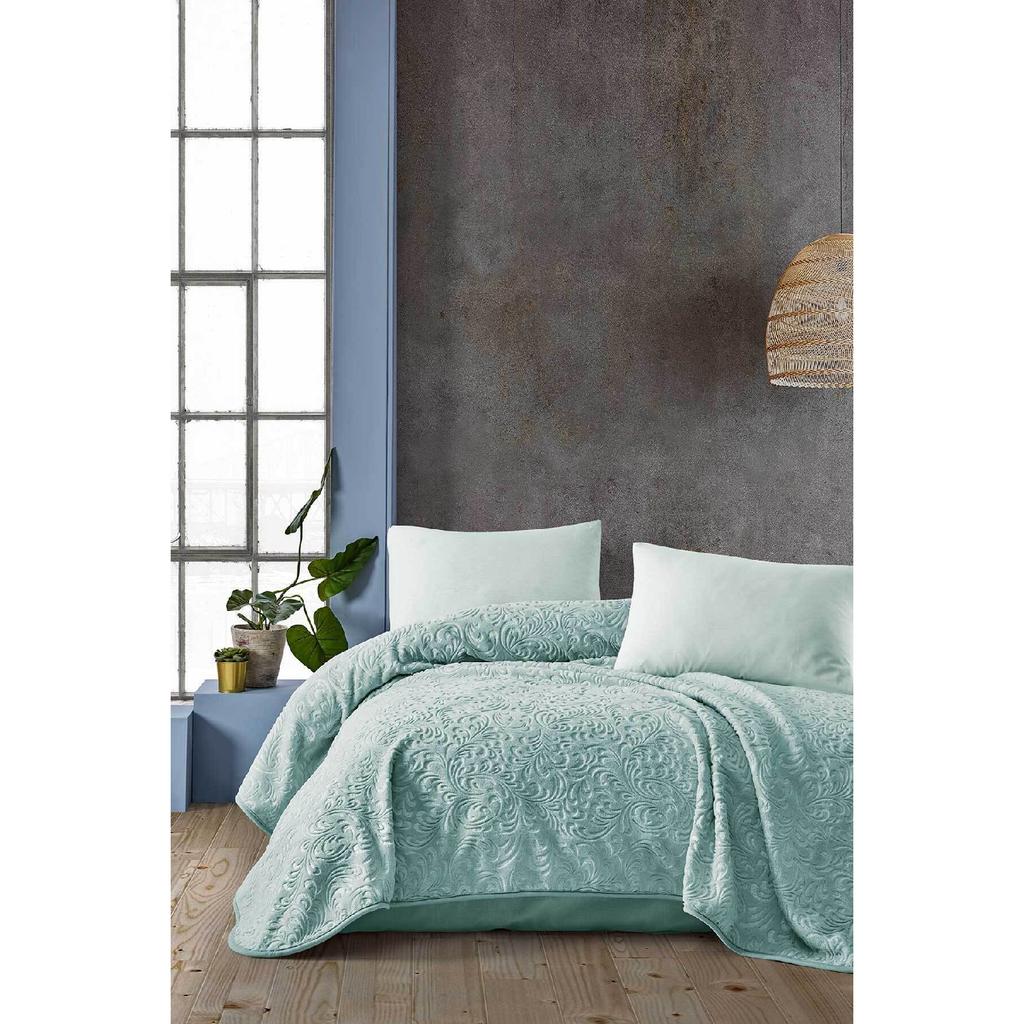 Double Embos Blanket Dried Rose