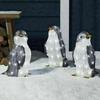 Outdoor Led Christmas Decoration Light Three Penguins Garden Yard Ornament New