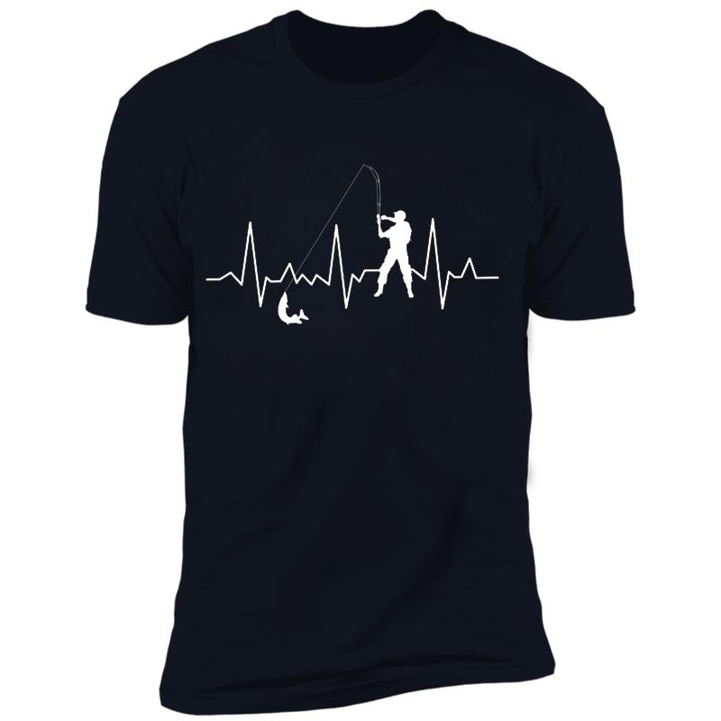 

Men s T-shirt Cardiogram and Fishing Creativity Printed Men T-Shirts Fisherman Funny Clothing Oversize Casual Tops Short Sleeve 5XL різнокольоровий