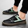 Fashion Men Hollow Out Slippers New Fashion Lazy Boat Shoes Men Comfortable Slip on Muller Shoes Breathable New Half Slipper Men Loafers