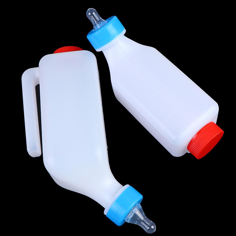 Ophangbare Lammelkfles Voedingsfles Kleine Dieren Lammeren Zoogflessen Met Zachte Speen Geitenfles 500ml/800ml