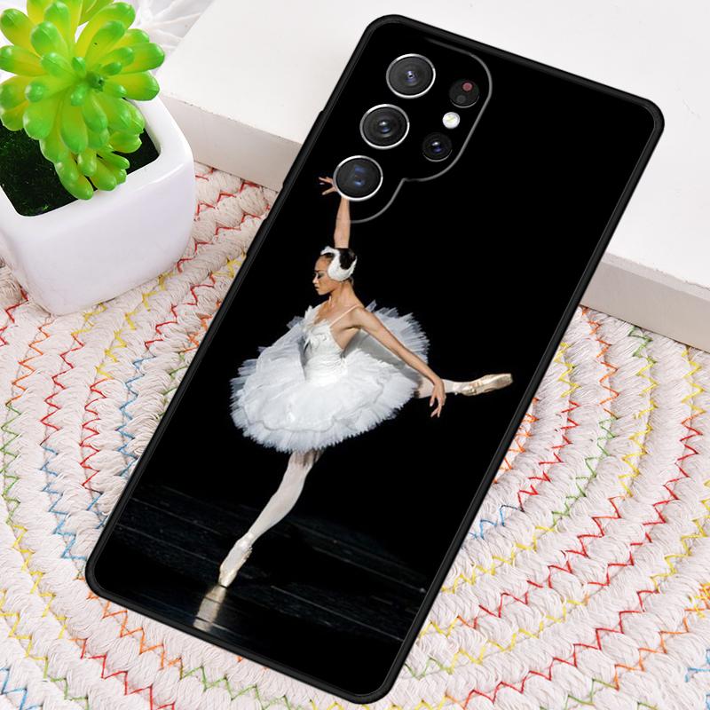 Ballet Ballerina Dancer Phone Case for Samsung Galaxy note 10 pro S26 Ultra S23 S24 FE S25 S21 S22 PLUS shockproof Cove
