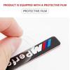 1pcs Metal Labeling M Performance Car Interior Sticker For bmw M Sticker X1 X3 X4 X5 X6 X7 e46 e90 f20 e39 f10 Car accessories