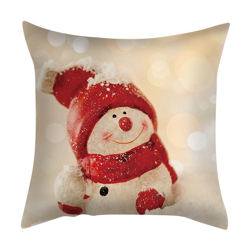 Cartoon Pillowcases Christmas Nordic Cross-border Special for Living Room Bedroom Cushion Cushions