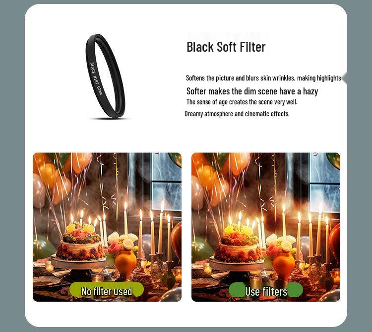 Apple iPhone 13 Pro Lens Filter Case - 52mm CPL Lens Set