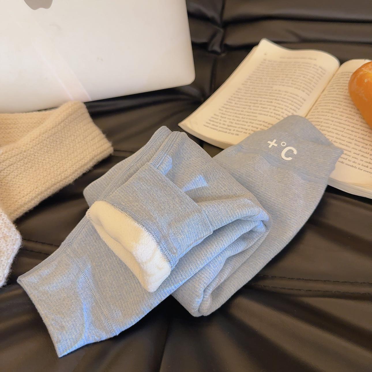 520 г Детские шерстяные велюровые теплые брюки - Средний-большой размер, Утепленные с начесом, Стиль школьной формы для осени/зимы. Size 80 (Height 60-70cm)