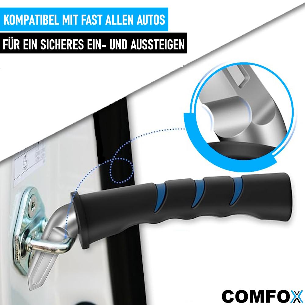 COMFOX Aide à la montée et à la descente pour voiture Poignée de maintien Aide à la mobilité pour voitures