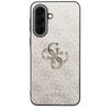 Guess Leather 4G Metal Logo Case for Samsung Galaxy A57 5G Pink
