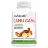 Camu Camu Orgânico 1000mg, 120 Cápsulas Vitamina C Natural e Suplemento de Suporte Imunológico