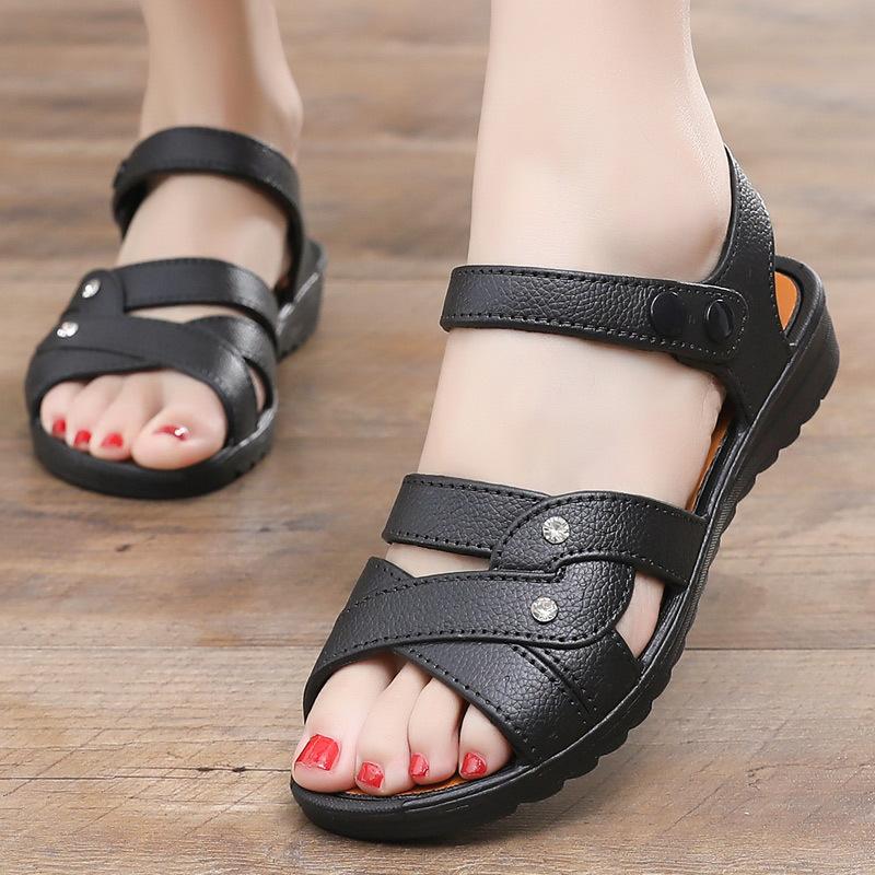 

2025 new fashionable casual comfortable sandals summer fashionable slippers casual single-layer shoes comfortable summer fashionable slippers slippers 36 [one size smaller]