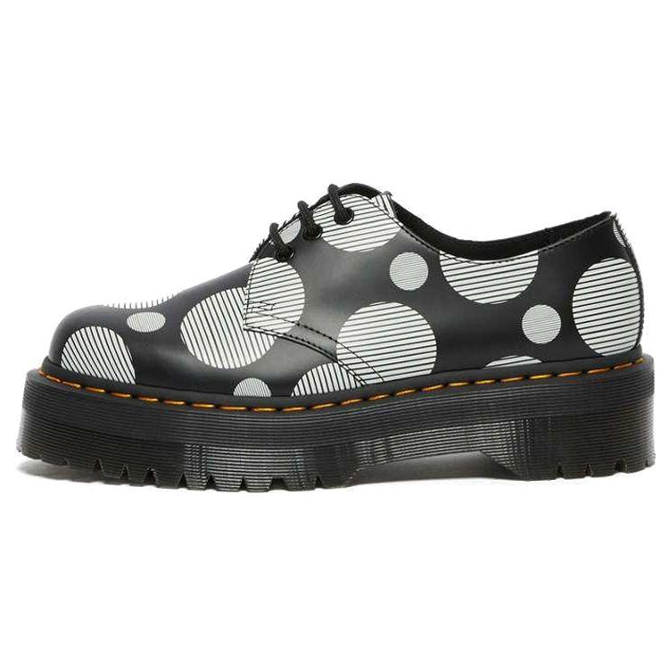 

Доктор. Martens 1461 Туфли на платформе из гладкой кожи в горошек Унисекс Обувь Черный 26879009 45