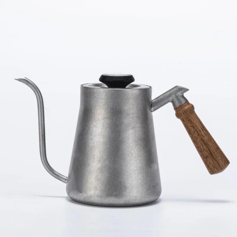 Coffee Drip Kettle 650/850ML Gooseneck Kettle Hand Brewing Kettle for Coffee Tea Mocha Espresso Manual Milk Pouring