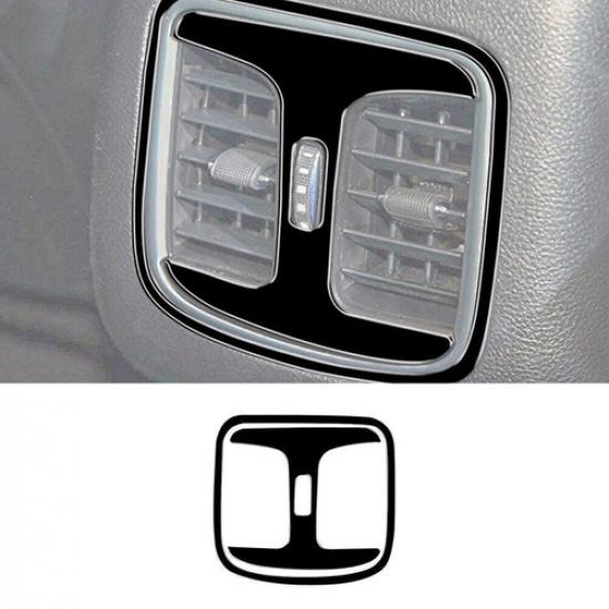 Gloss Black Rear Air Vent Outlet Cover Trim For Chrysler 200 2015-2017 Type A