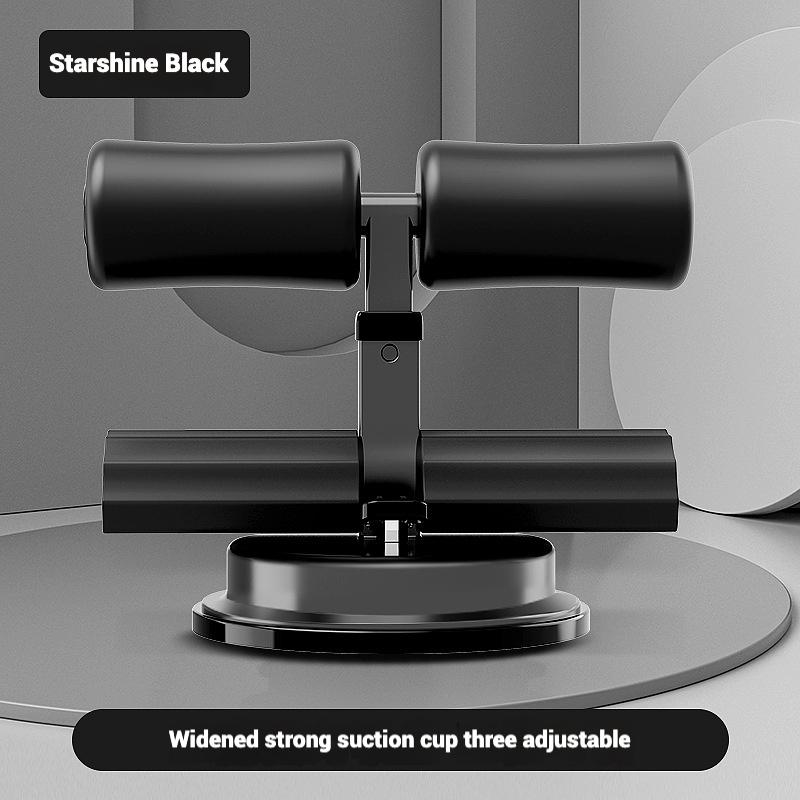 

Помощник для приседаний с фиксированной ногой тренажер для пресса сгибание живота упражнения на присоске упражнения для пресса фитнес-оборудование для дома чёрный