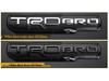 Logo Samochodu TRD PRO BRO: Pasuje do zmodyfikowanego błotnika Toyota Tundra TRD SPORT