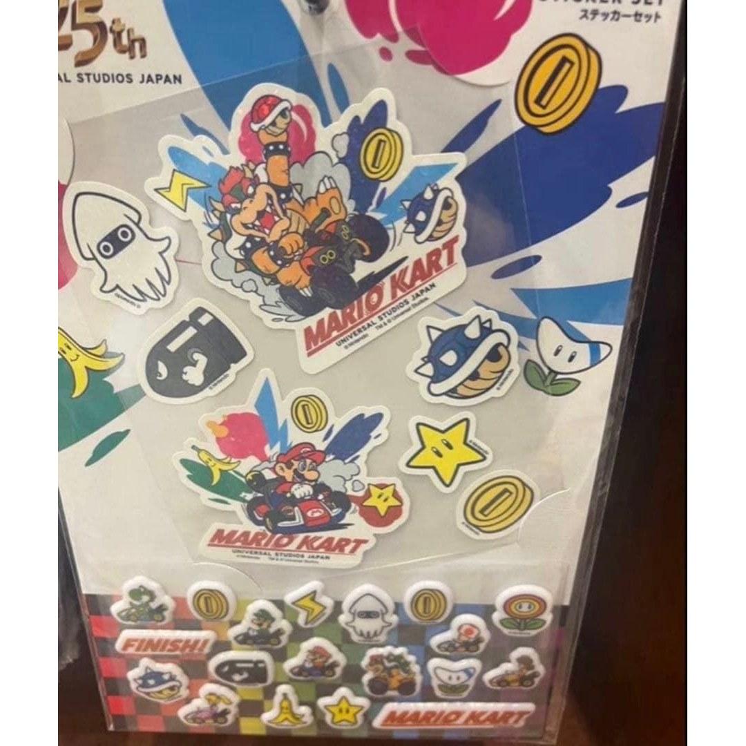 USJ Limited Super Nintendo World Mario Sticker Set
