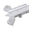 0-20mm Weld Gage High Precision Stainless Steel 60 70 80 90 Degree Angle Ruler