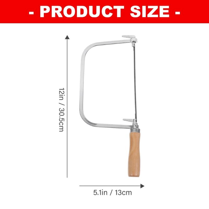 Adjustable Sawing Mini Hand Sawing Kit for Woodworking Crafts Jewelry Hand Tool Jewelers Sawing Woodworking Tool