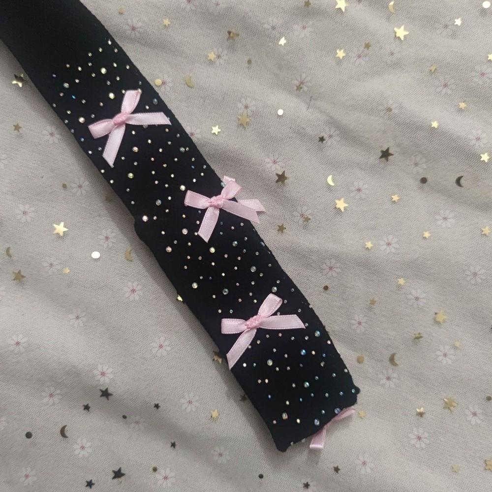 Collant Rete Traspiranti per Bambini con Strass Calze Colorate Scintillanti Moda