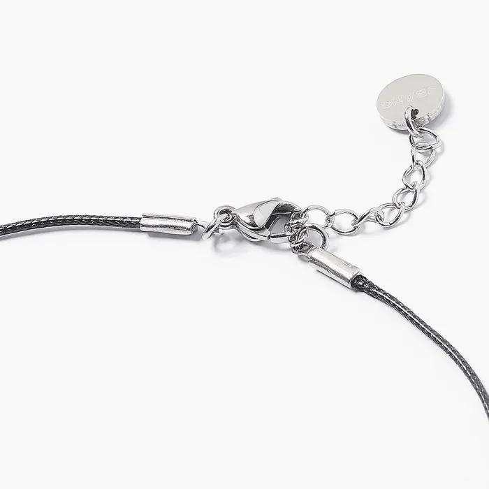 Modern Slim Cross String Necklace (C2503-AN900_BK)