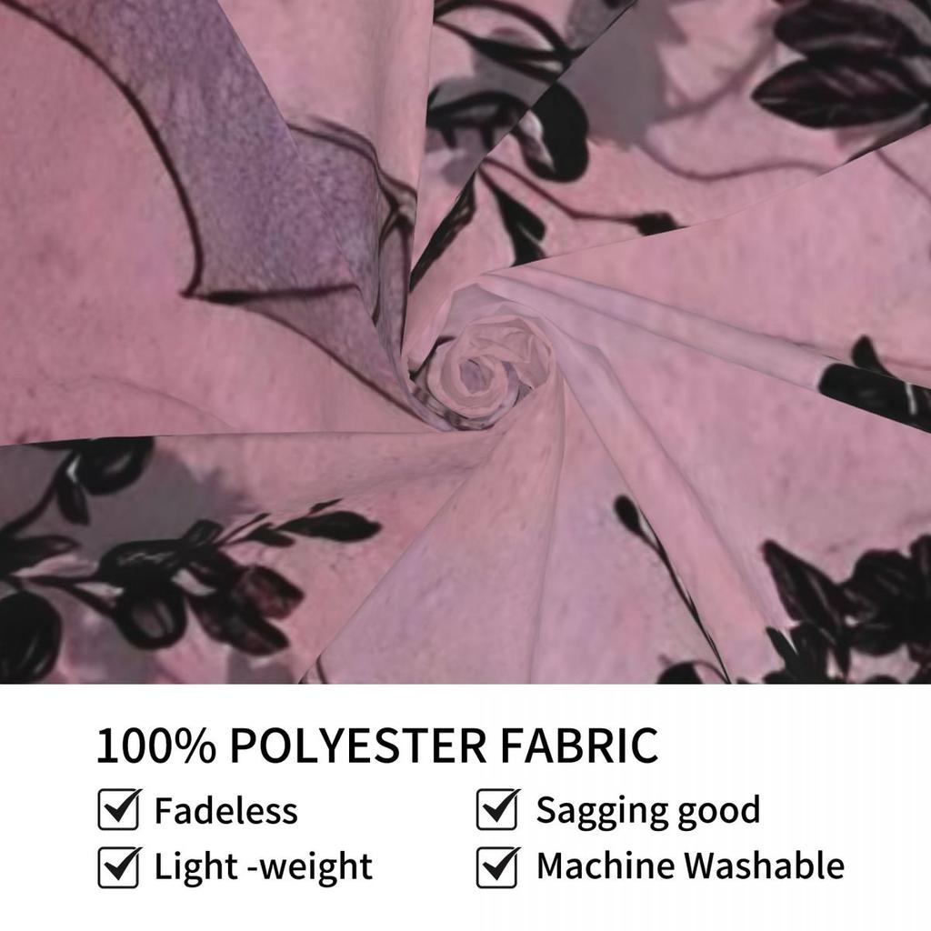 Halloween Gothic Tapestry Wall Hanging Hippie Polyester Tapestries Vampire Bats Pink Fantasy Throw Rug Blanket Dorm 95x73cm
