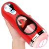 Tongue Licking Massager Airplane Cups Male Masturbation Cup Vibrator Heated Vagina Real Pussy Sex Toys For Men Glans Sucking