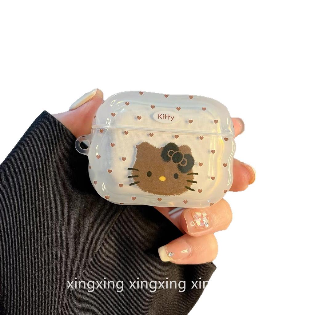 ins cute cartoon kt cat suitable for airpodspro1 earphone cover apple bluetooth protective case 1st generation soft silicone
