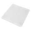 Quiltschablone Lineal 12,5x12,5 Zoll Acryl Transparent Zweifarbige Linie Multifunktionales Näh-Quiltstreifenlineal für