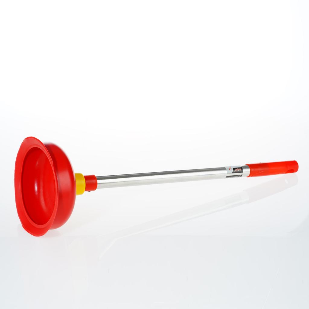 Toilet Plunger - Powerful Household Drain Unclogger for Pipes