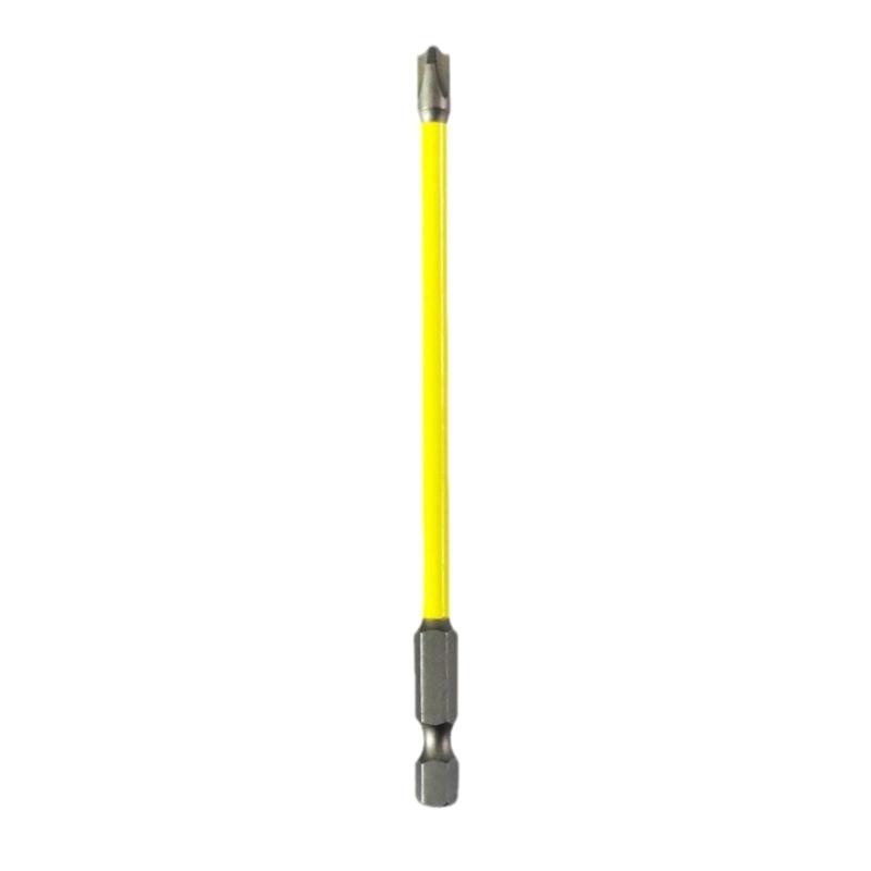65mm 110mm Magnetischer Schraubendreherbit Ersatz Spezial-Schlitzschraubendreherbit für Steckdosenschalter Elektrikerwerkzeug