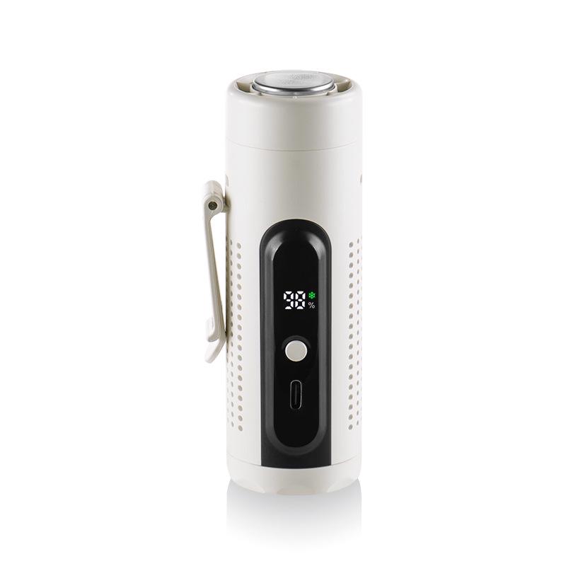

Portable Mini High-Speed Cooling Fan with Multifunctional Turbine, for Handheld, Neck, or Waist Use F9A