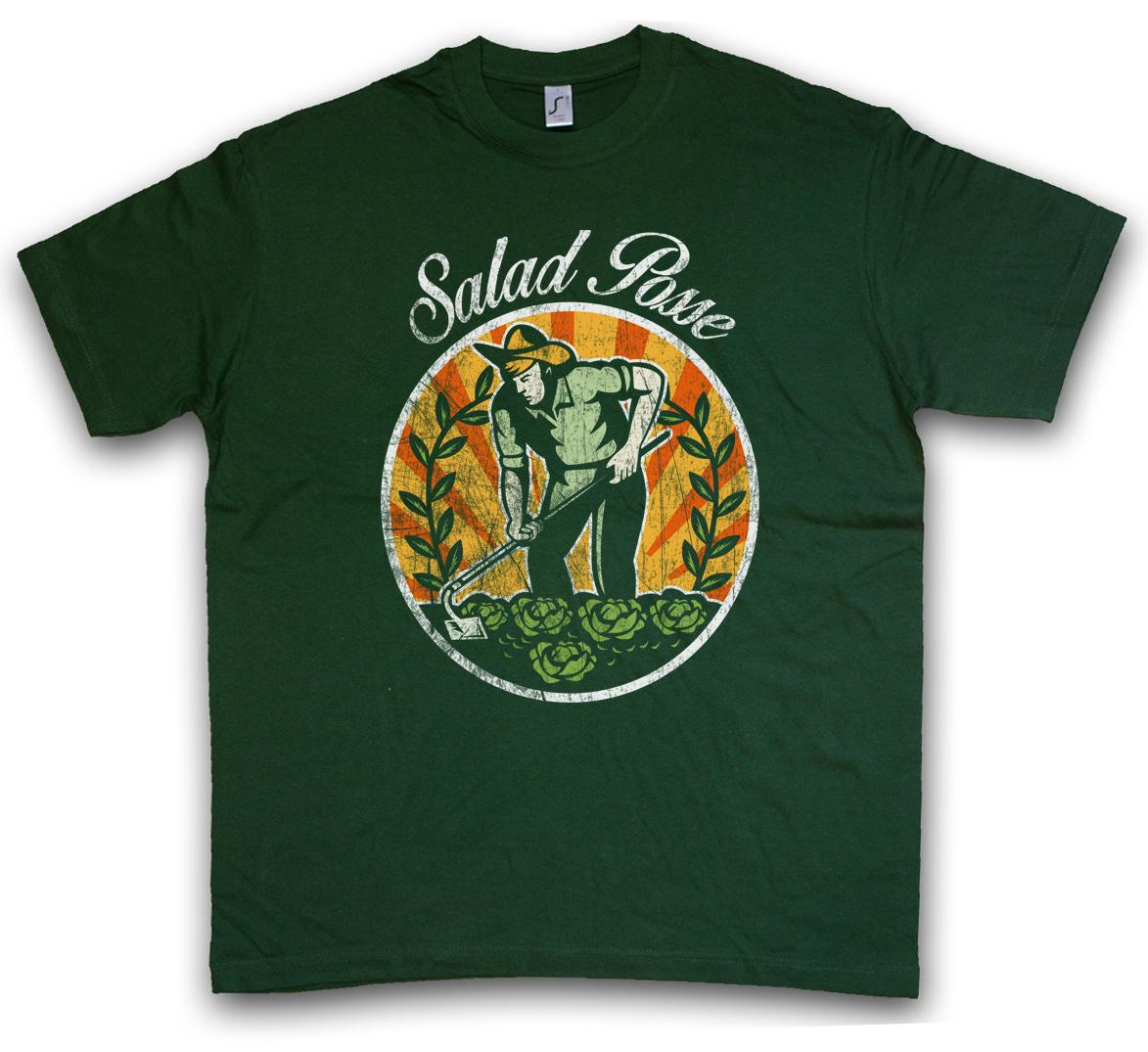 SALAD POSSE T-Shirt Mens Womens Tees Top - Gardening Vegan Food Vegetarian Animals Welfare S