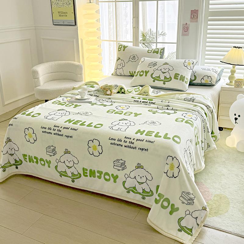 Super Cozy Winter Throw Blanket Warm Fleece/Flannel Blandets Floral heart Printing Bed linens Bedspread Home Travel Drop Shippin