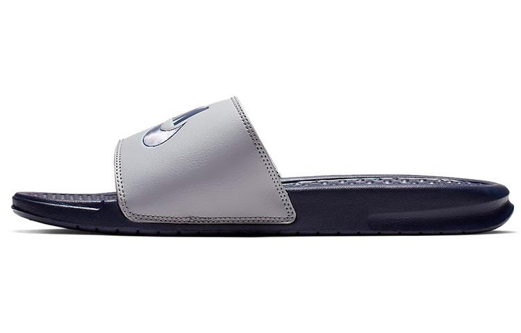 Nike Benassi Jdi Slippers Shoes Grey/Blue 343880-024 41