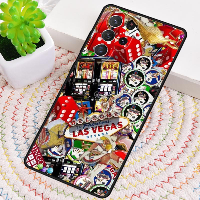 Las Vegas Nevada Gamble Silicone Phone Case For Samsung Galaxy note 10 pro S26 S25 S24 S23 S22 S21 Plus S25Ultra Capa Cover