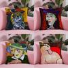 Picasso Kissenbezug Staubmilbenfrei Verdeckter Reißverschluss Sofa Bett