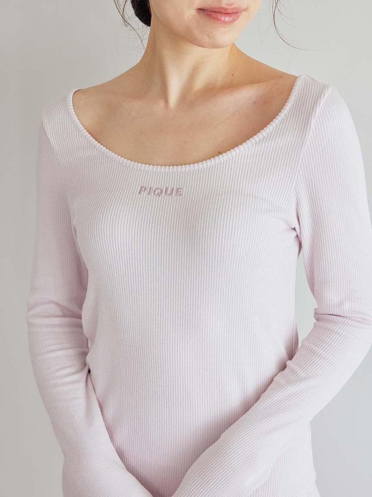 Gelato Pique Moisture Liberone PWCT251272 Pink T-Shirt Women's