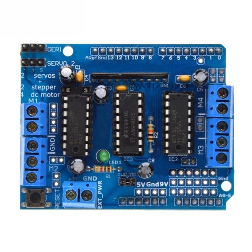 Drive Shield Durability Efficiency Motor Expansion Board Tiny Platform Direct Current Portable Unique Design Motors Set