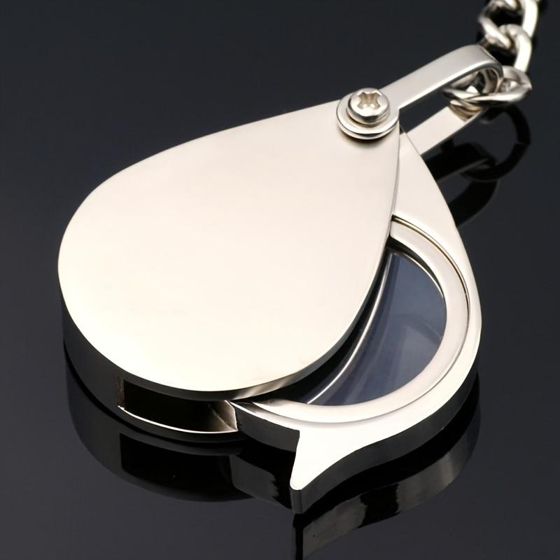 1 portable folding magnifying glass, 10x magnification - sturdy and durable compact lightweight design