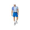 Asics Elastic Mid-Waist Logo Shorts Men Shorts Blue 2041A285-414
