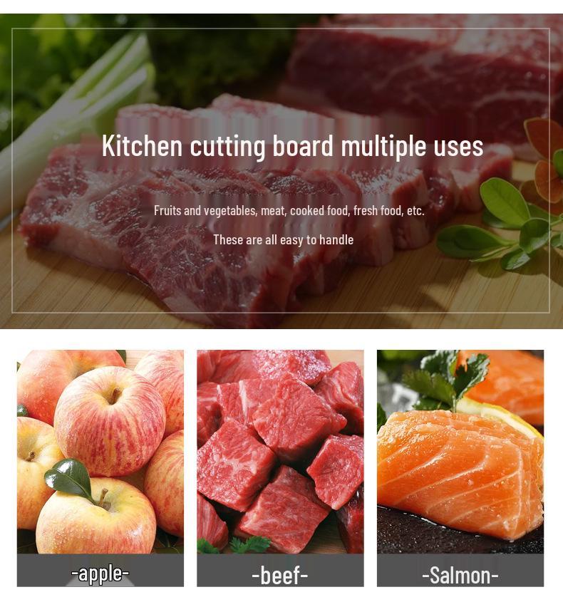 Four-Color Non-Slip Cutting Board Set for Baby & Household Use