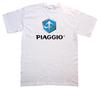 Unisex-Shirt Baumwolle Oversize Große Größe Piaggio Rollerfirma T-Shirt
