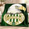 Ferencvarosi TC blanket Flannel Blanket Soft Cozy Plush Throw for Sofa Bed Lightweight Home Decoration Outdoor camping