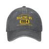 Custom Cotton Limited Edition Made In 1984 All Original Parts Birthday Gifts Baseball Cap Sun Protection Women Men's Dad Hat